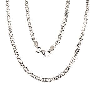 Silver chain# 2400064(PRh-Gr)