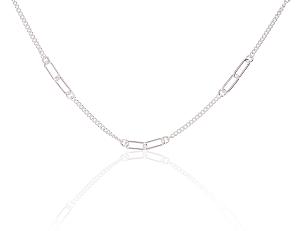 Silver necklace# 2500138