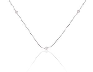 Silver necklace# 2500139