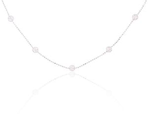 Silver necklace# 2500140