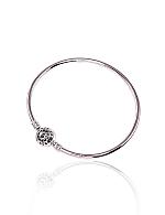 Silver bracelet# 2600275(PRh-Gr)