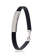 Silver bracelet# 2600362(PRh-Gr)