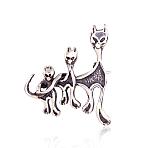 Silver brooch# 2920008(POx-Bk)