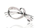 Silver brooch# 2920017(POx-Bk)