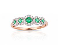 Gold ring# 1100202(Au-R+PRh-W)_DI+EM