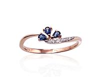 Gold ring# 1100420(Au-R+PRh-W)_DI+SA