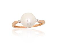 Zelta gredzens# 1101218(Au-R+PRh-W)_DI+PE