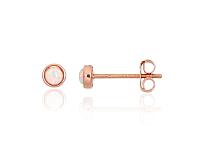 Zelta auskari-puseti # 1201694(Au-R)_OP-W