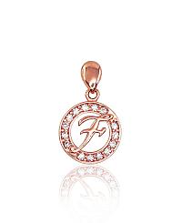 Gold pendant# 1300127(Au-R)_CZ