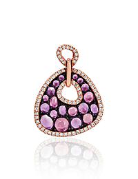 Auksinis pakabukas# 1300181(Au-R)_DI+AM+RD