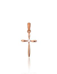 Gold pendant# 1300293(Au-R)_CZ