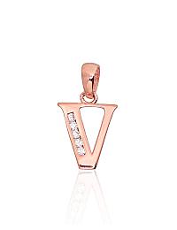 Gold pendant# 1300765(Au-R)_CZ