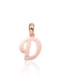 Gold pendant# 1300911(Au-R)_CZ