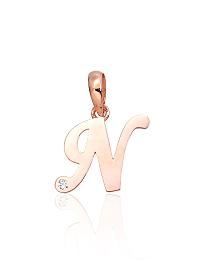 Gold pendant# 1300921(Au-R)_CZ