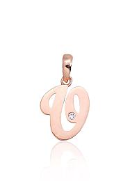 Gold pendant# 1300928(Au-R)_CZ