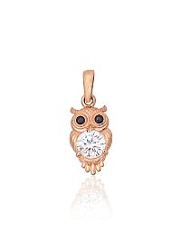 Zelta kulons# 1301123(Au-R)_CZ+CZ-BK