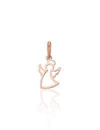 Goldener Kettenanhänger# 1301157(Au-R)