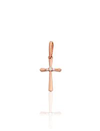 Gold pendant# 1301158(Au-R)_CZ