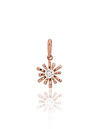 Goldener Kettenanhänger# 1301161(Au-R)_CZ