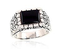 Silberring# 2101366(POx-Bk)_ON