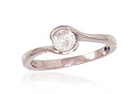 Sudraba gredzens# 2101616(PRh-Gr)_CZ