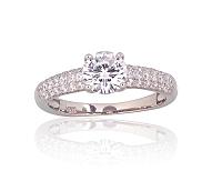 Sudraba gredzens# 2101811(PRh-Gr)_CZ