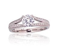 Sudraba gredzens# 2101815(PRh-Gr)_CZ