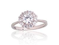 Sudraba gredzens# 2101821(PRh-Gr)_CZ