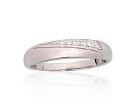 Silberring# 2101949(PRh-Gr)_CZ