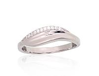 Silberring# 2101957(PRh-Gr)_CZ