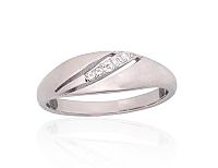 Silberring# 2101959(PRh-Gr)_CZ