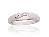 Silberring# 2101960(PRh-Gr)_CZ