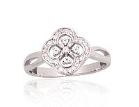 Silberring# 2101980(PRh-Gr)_CZ