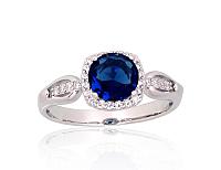 Silberring# 2101985(PRh-Gr)_CZ+CZ-B