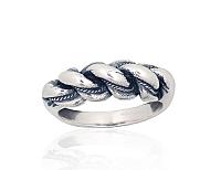 Silberring# 2101991(POx-Bk)