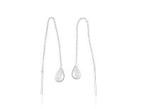 Silberne Ohrringe# 2200266_CZ