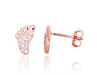 Silberne Ohrstecker# 2203733(PAu-R)_CZ