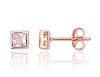 Silberne Ohrstecker# 2203737(PAu-R)_CZ