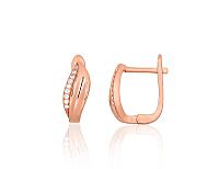 Sudraba auskari # 2204218(PAu-R)_CZ