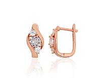 Sudraba auskari # 2204227(PAu-R)_CZ