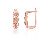 Sudraba auskari # 2204228(PAu-R)_CZ