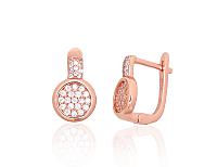 Sudraba auskari # 2204252(PAu-R)_CZ