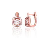 Sudraba auskari # 2204259(PAu-R)_CZ