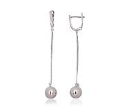 Sudraba auskari # 2204266(PRh-Gr)