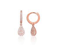 Sudraba auskari # 2204273(PAu-R)_CZ