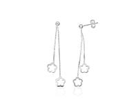 Серебряные серьги-пуссеты# 2204317