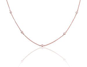 Silbernes Collier# 2500136(PAu-R)_CZ