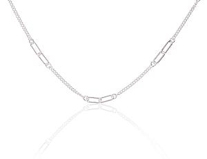 Silbernes Collier# 2500138