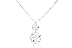 Silbernes Collier# 2500144